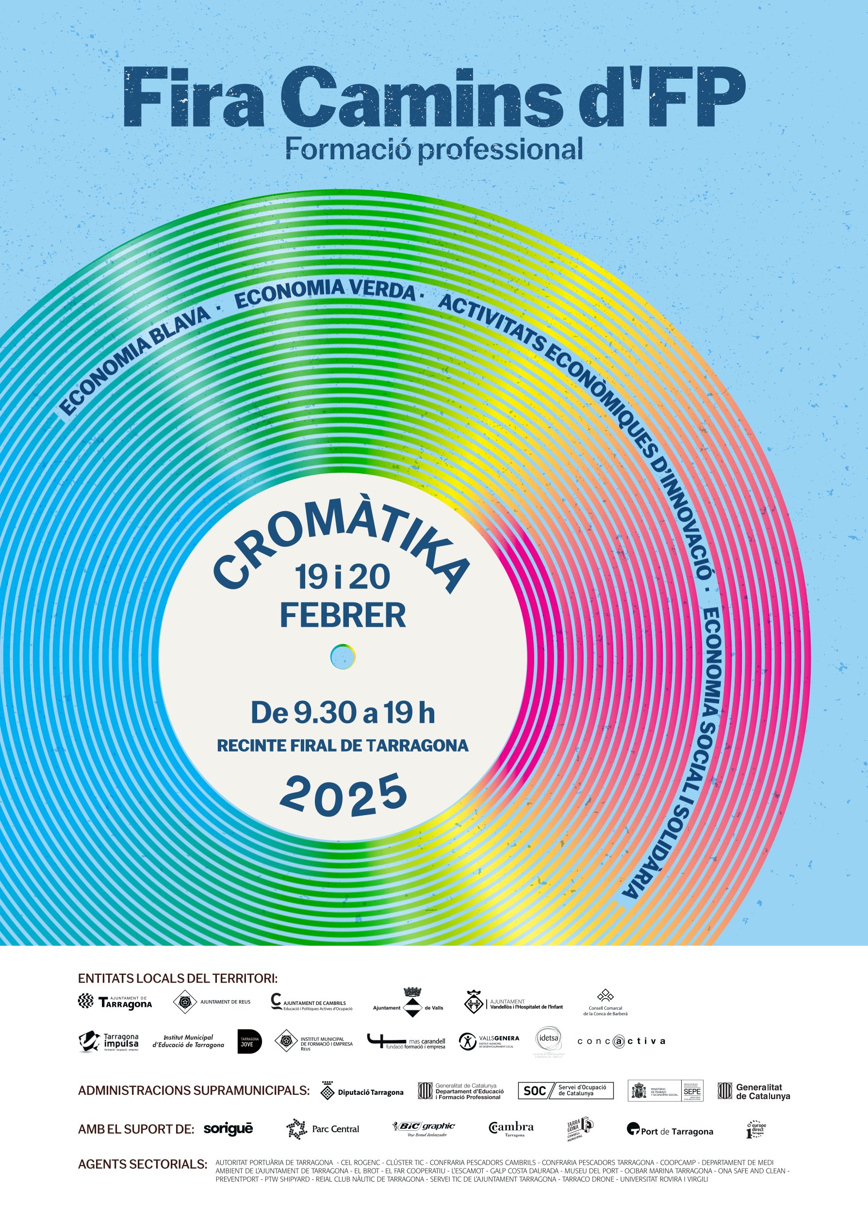 Cartell de Camins d'FP 2025