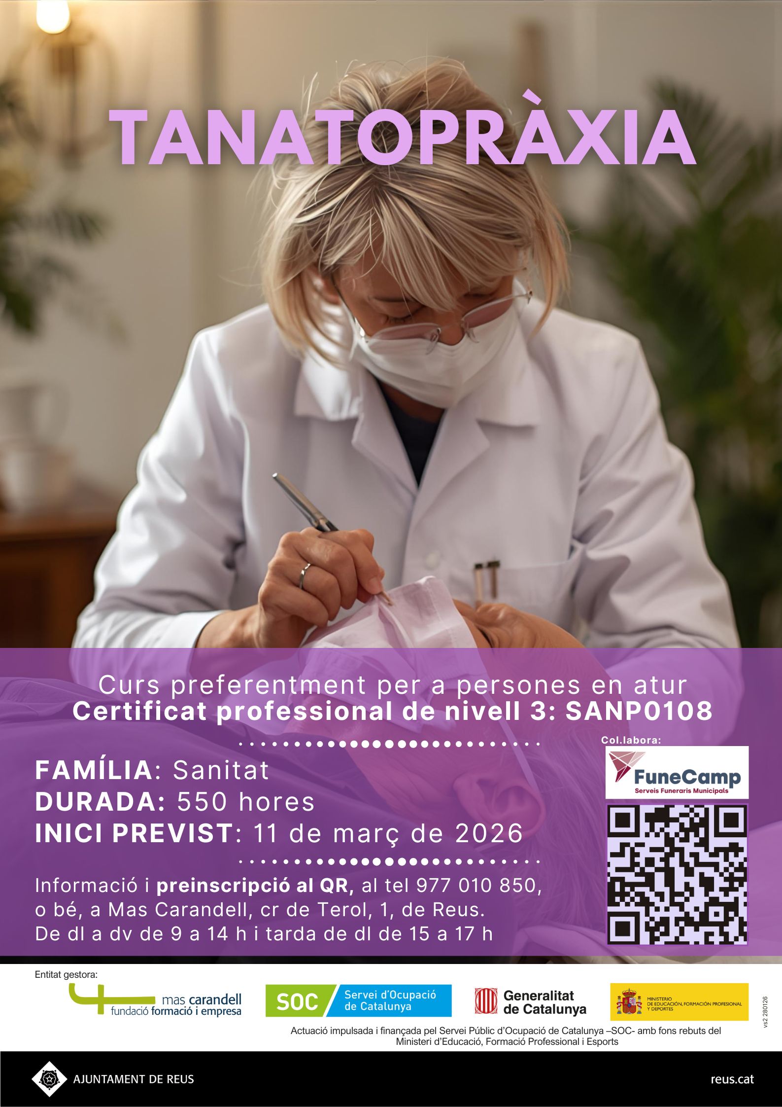 Imatge coberta de Sessió informativa del curs de Tanatopràxia (SANP0108)