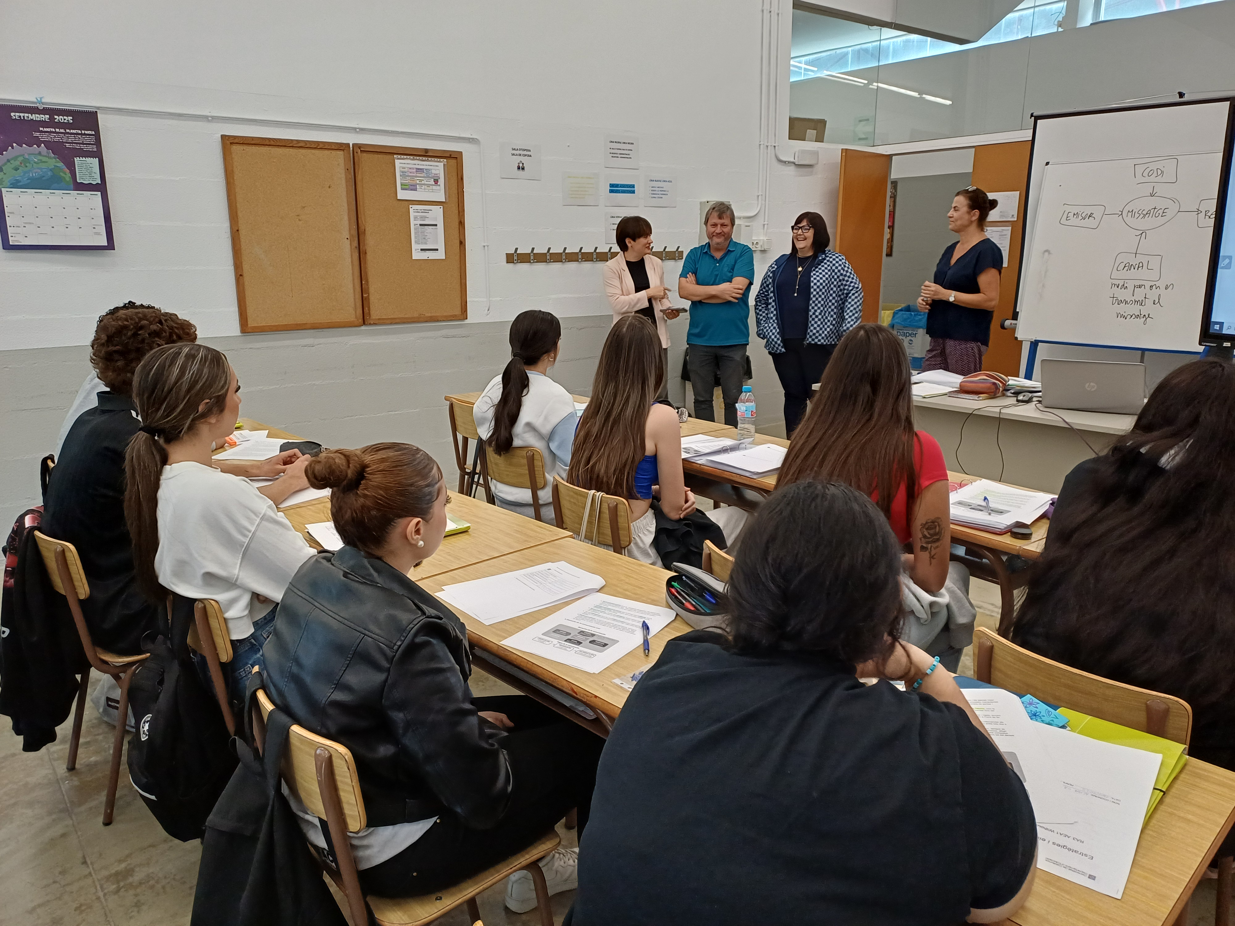 Visita a l'especialitat d'Auxiliar de perruqueria i estètica